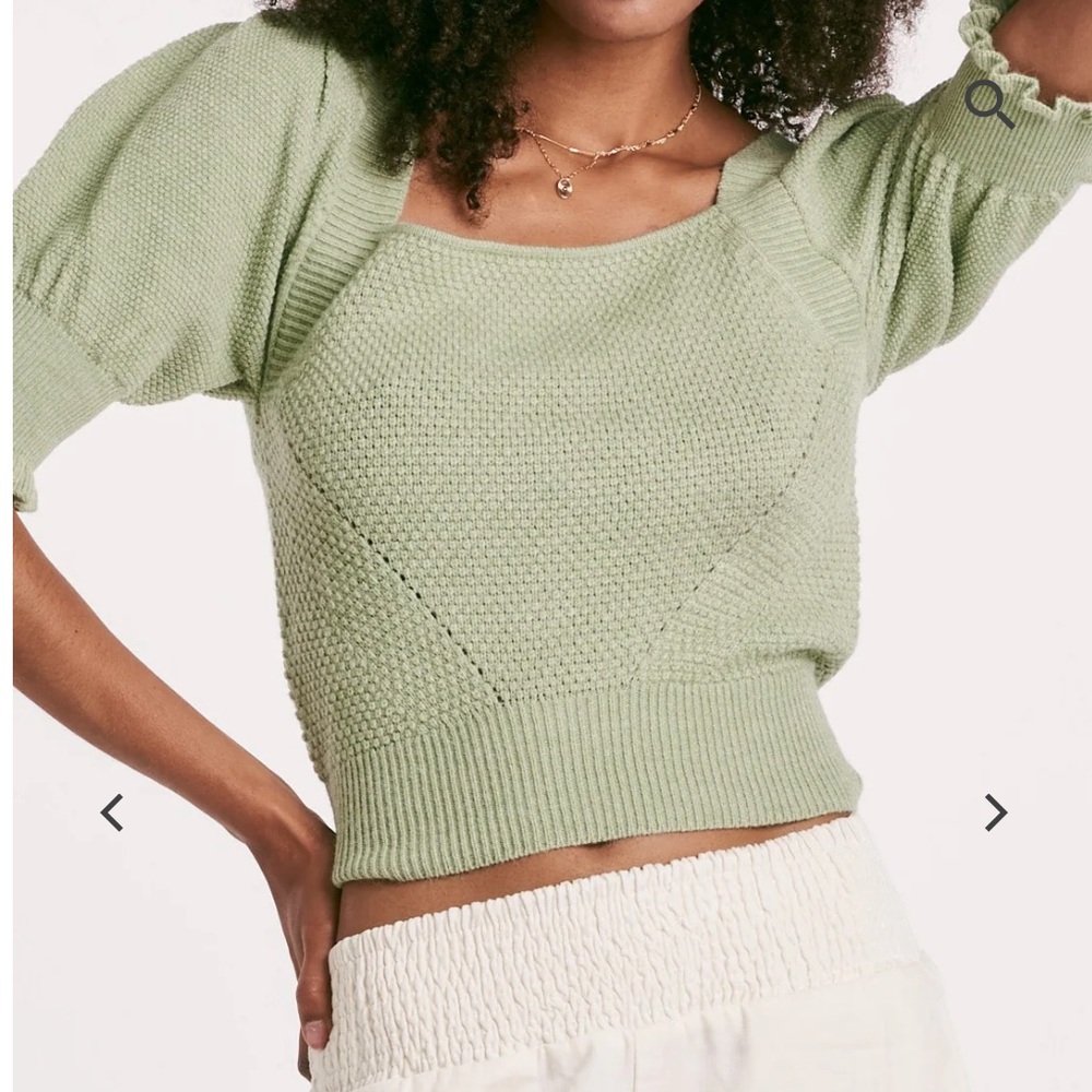 NWT Another Love Puff Sleeve Sweater